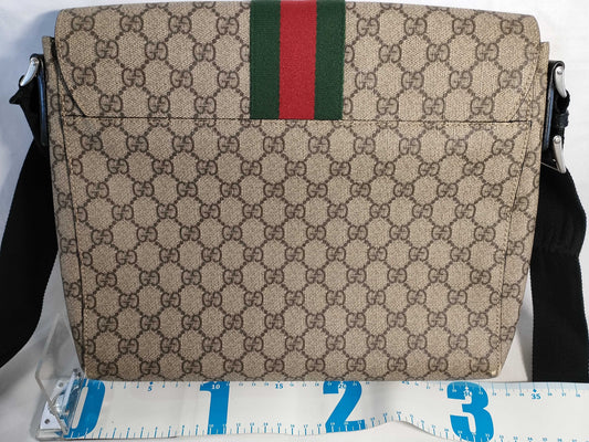 GUCCI GG Supreme Gucci 475432 GG Supreme Sherry Shoulder Bag