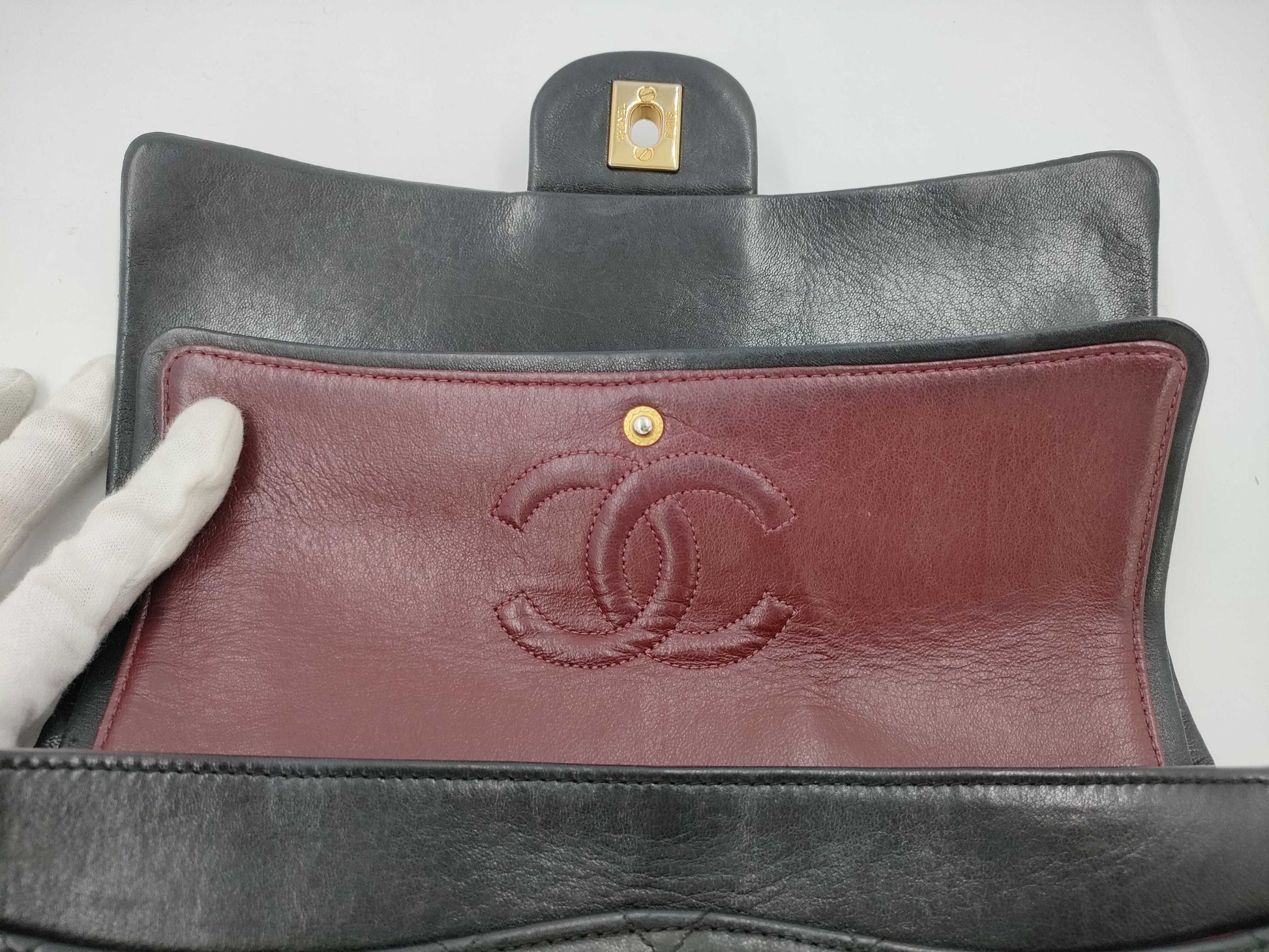 CHANEL Matelasse Double Flap 25 Shoulder Bag