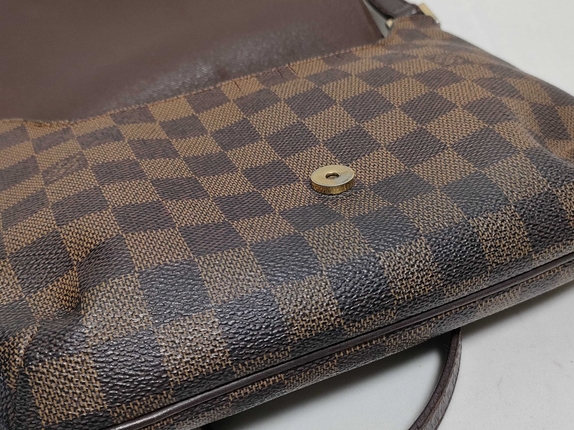 LOUIS VUITTON RFID Unverifiable LM1018 Damier Louis Vuitton Damier Musette Tango Shoulder Bag