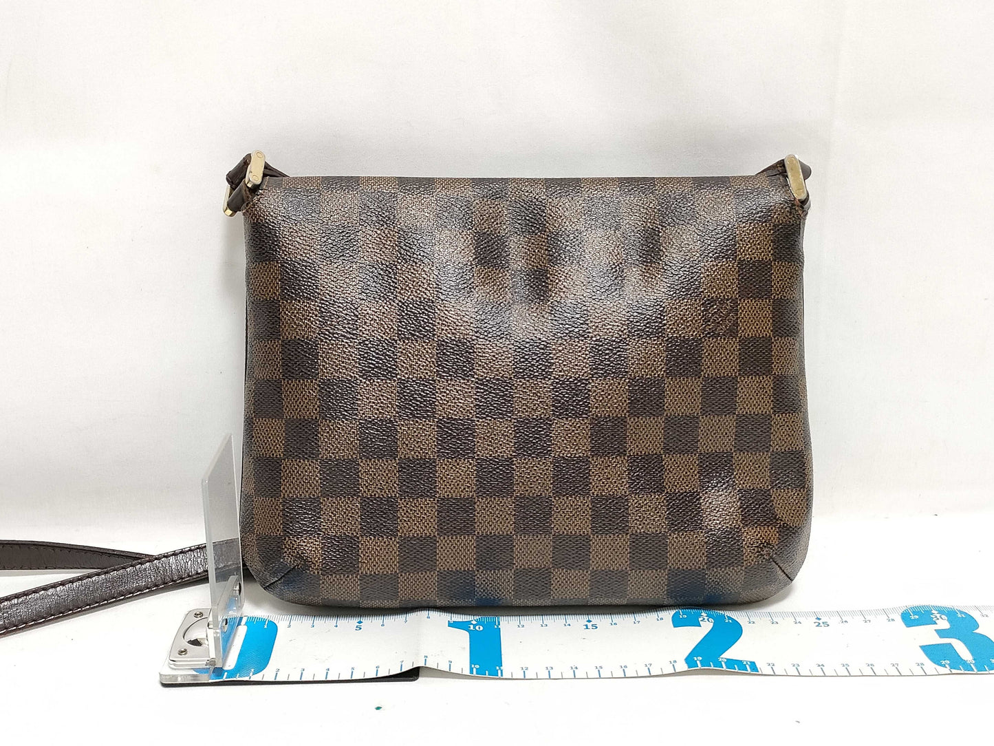 LOUIS VUITTON RFID Unverifiable LM1018 Damier Louis Vuitton Damier Musette Tango Shoulder Bag