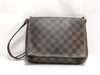 LOUIS VUITTON RFID Unverifiable LM1018 Damier Louis Vuitton Damier Musette Tango Shoulder Bag
