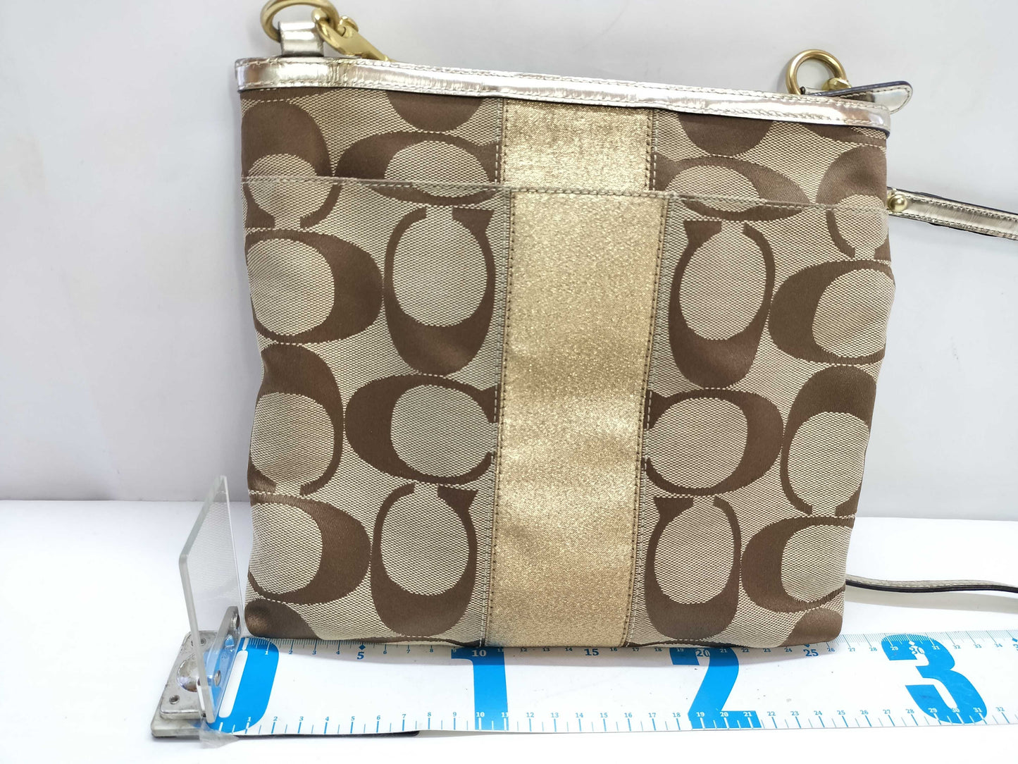 COACH Signature Coach Shoulder Bag