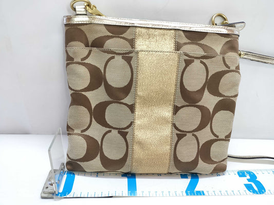 COACH Signature Coach Shoulder Bag