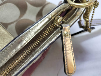 COACH Signature Coach Shoulder Bag