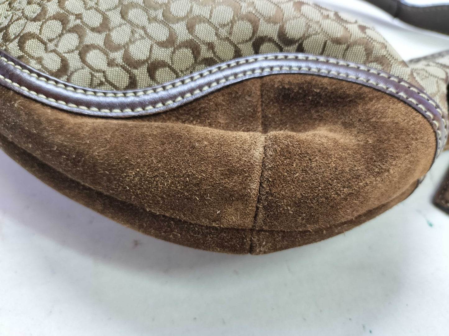 COACH Signature Coach Shoulder Bag