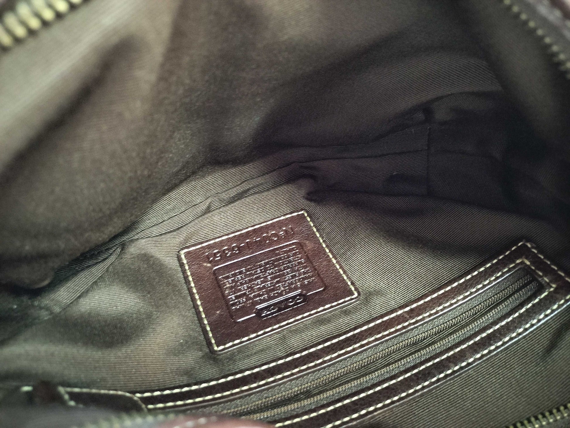 COACH Signature Coach Shoulder Bag