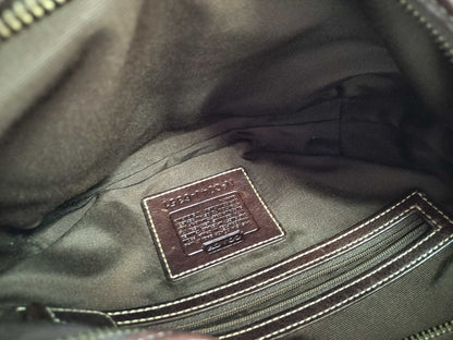 COACH Signature Coach Shoulder Bag