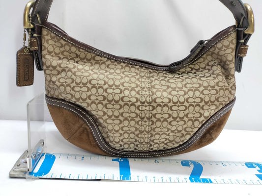 COACH Signature Coach Shoulder Bag