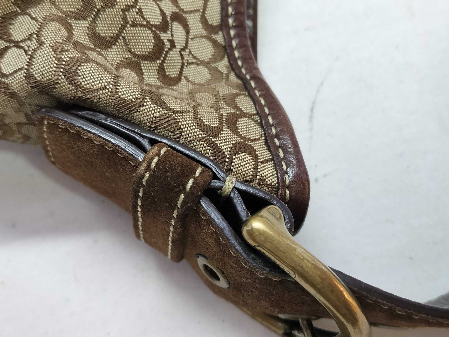 COACH Signature Coach Shoulder Bag