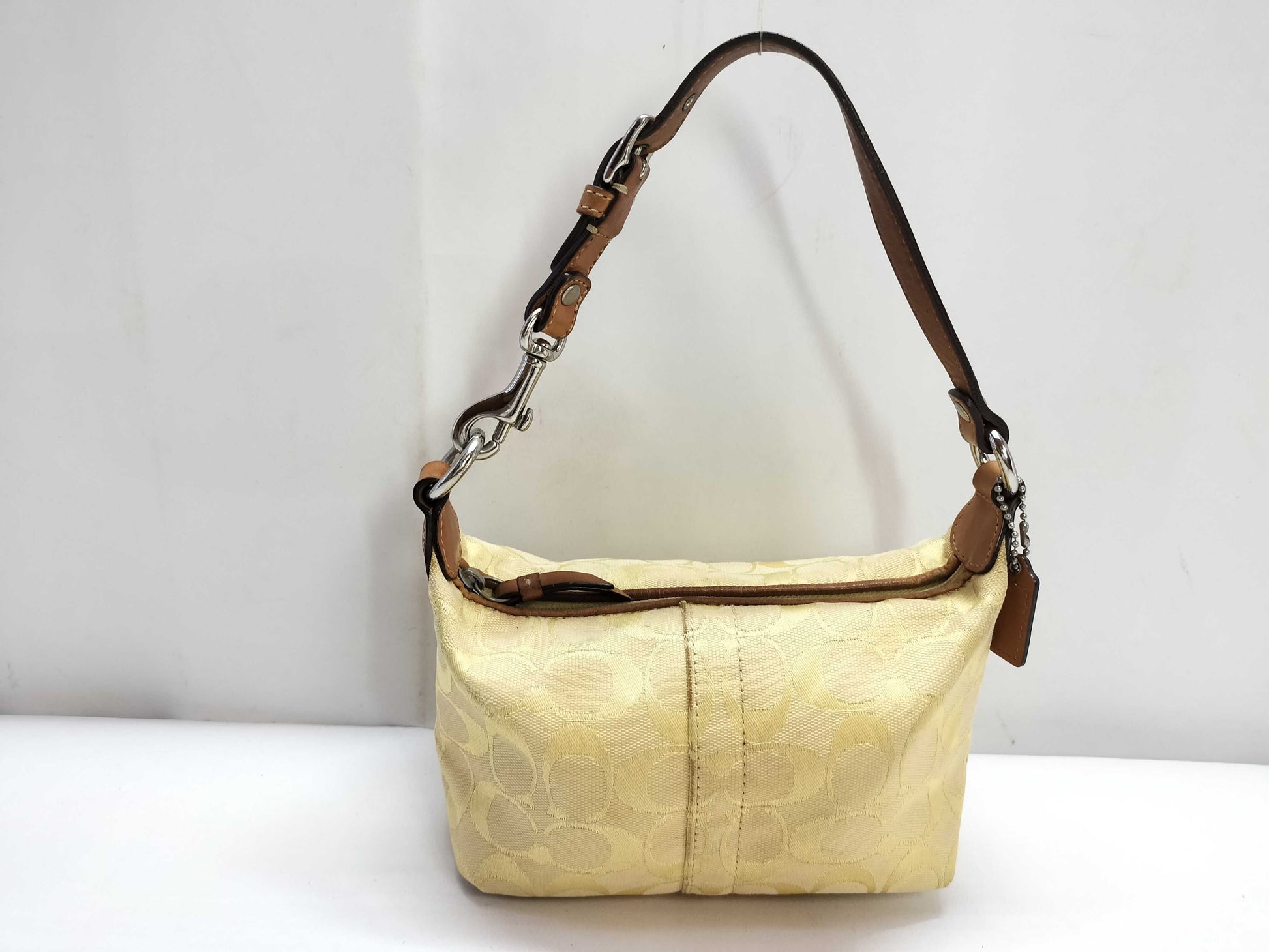 COACH Signature Coach Shoulder Handbag