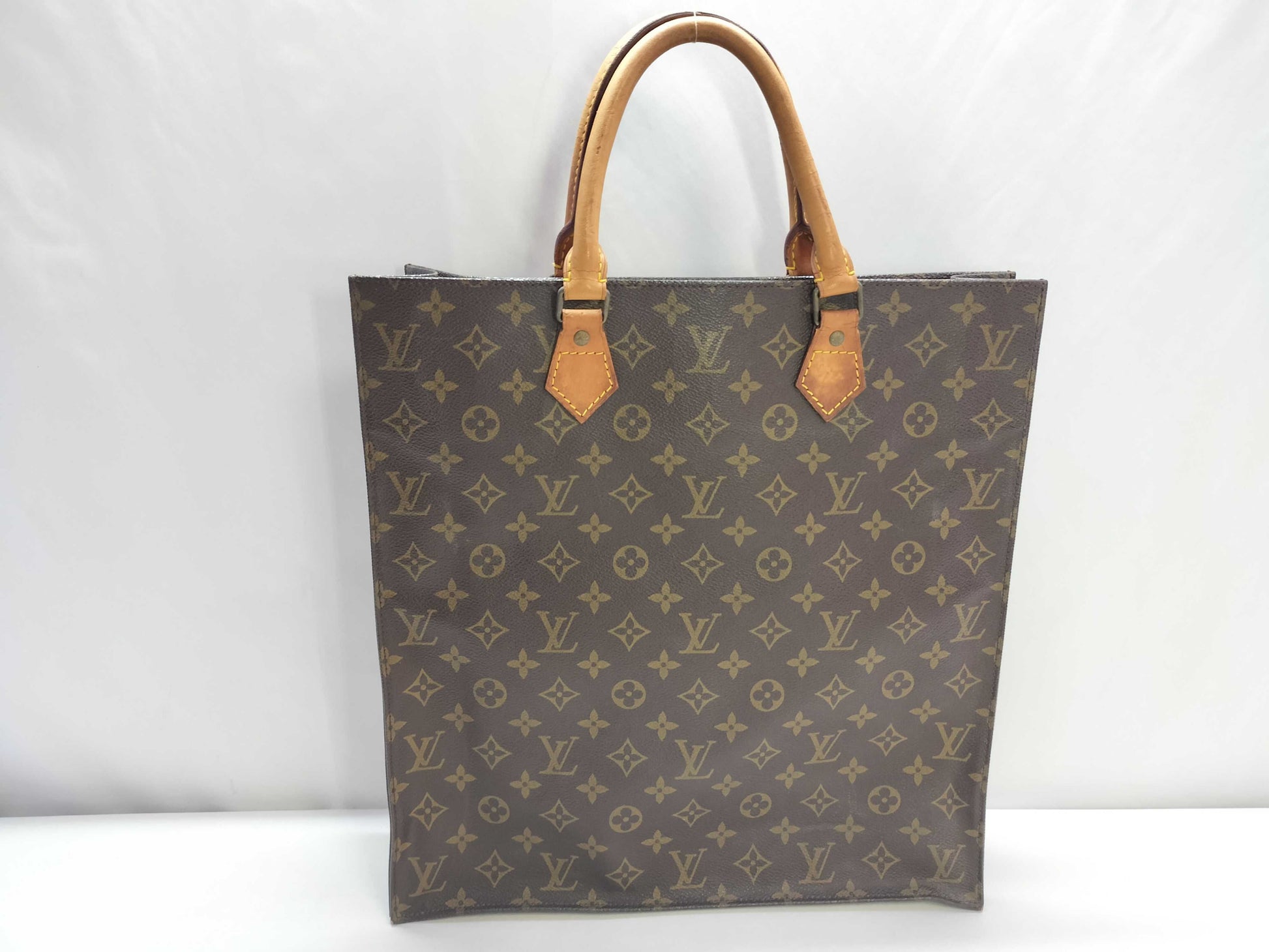 LOUIS VUITTON MI8904 Monogram Louis Vuitton Sac Plat Tote Bag