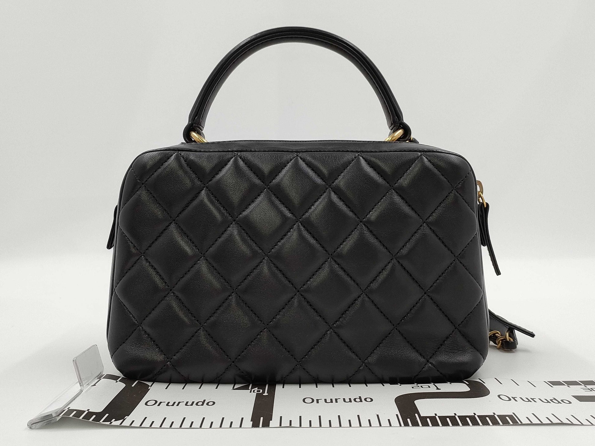 CHANEL 2WAY Bowling Handbag