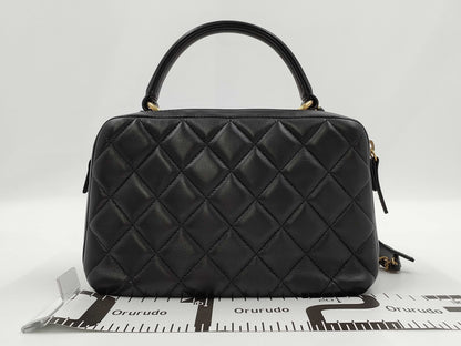CHANEL 2WAY Bowling Handbag