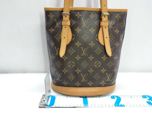 LOUIS VUITTON FL0094 Monogram Louis Vuitton Bucket Tote Bag