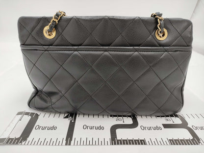 CHANEL Caviar Skin Shoulder Bag