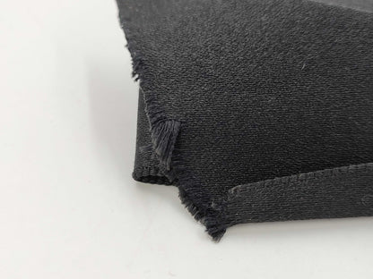 CHANEL Ribbon Barrette Fabric Black Other Accessories