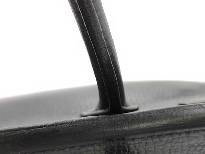 HERMES Birkin 30 Togo Black with Silver Hardware, 2006 Star Mark Handbag