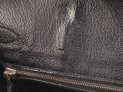 HERMES Birkin 30 Togo Black with Silver Hardware, 2006 Star Mark Handbag