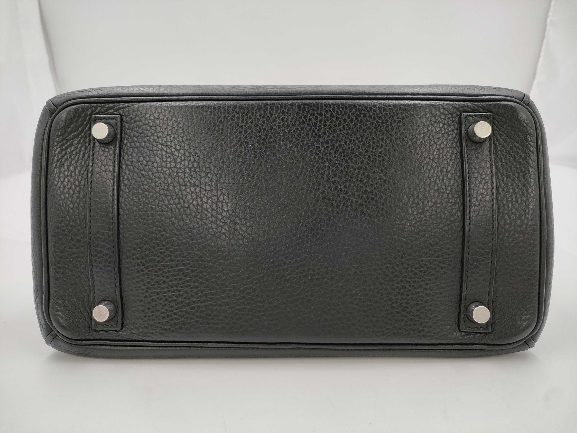 HERMES Birkin 30 Togo Black with Silver Hardware, 2006 Star Mark Handbag