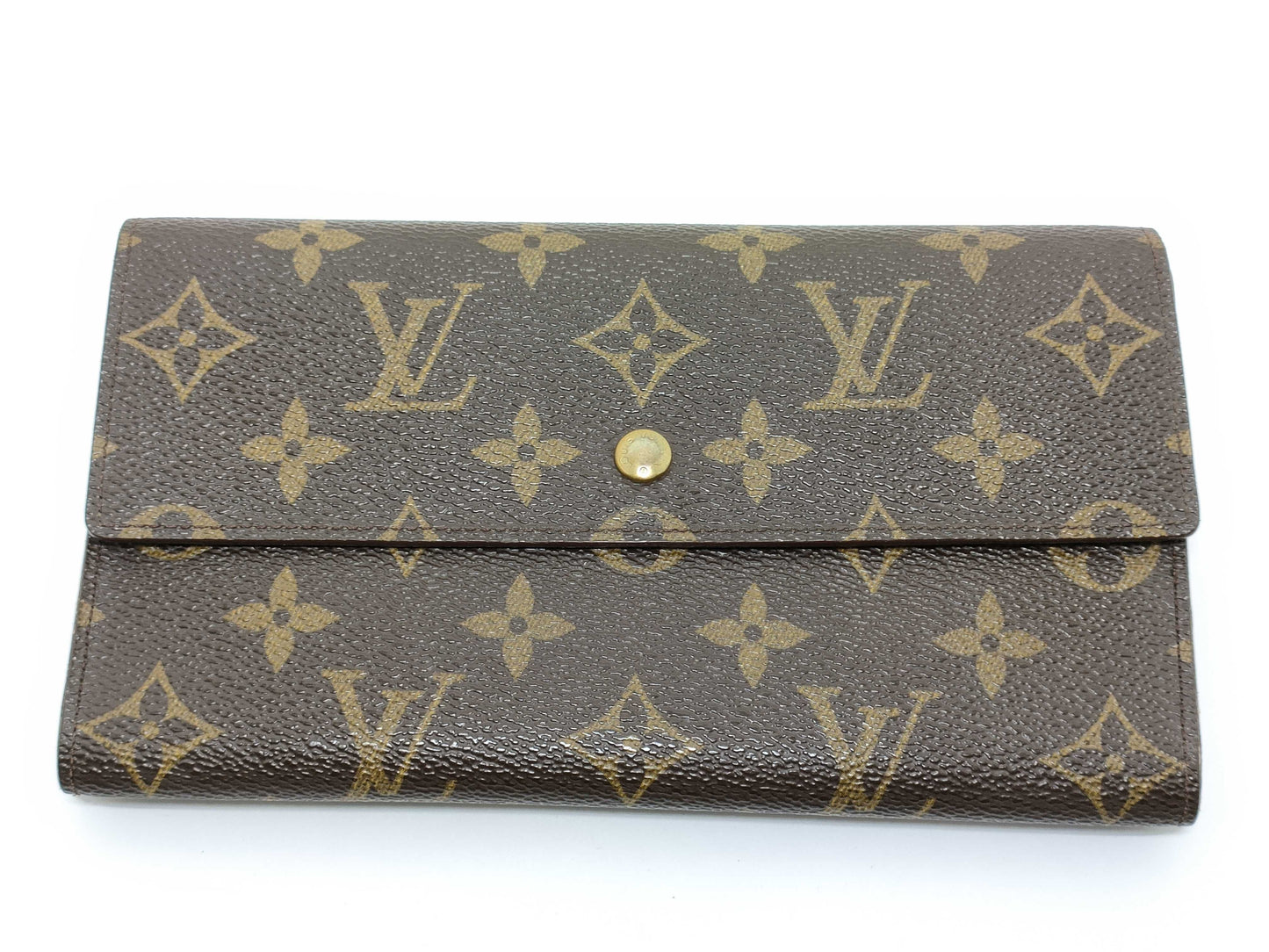 LOUIS VUITTON REID Unconfirmed TH 1926 Monogram Louis Vuitton International M61217 TH1926 Wallet