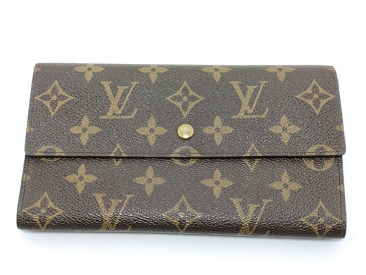 LOUIS VUITTON REID Unconfirmed TH 1926 Monogram Louis Vuitton International M61217 TH1926 Wallet