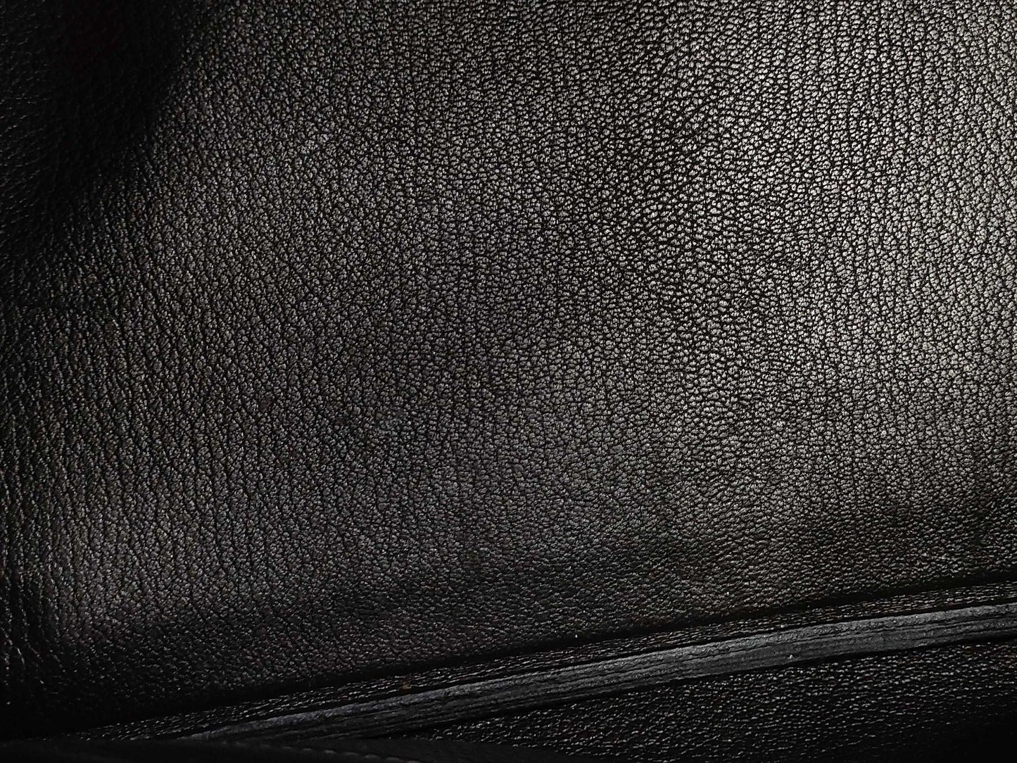 HERMES Birkin 35 □J Dark Brown Handbag