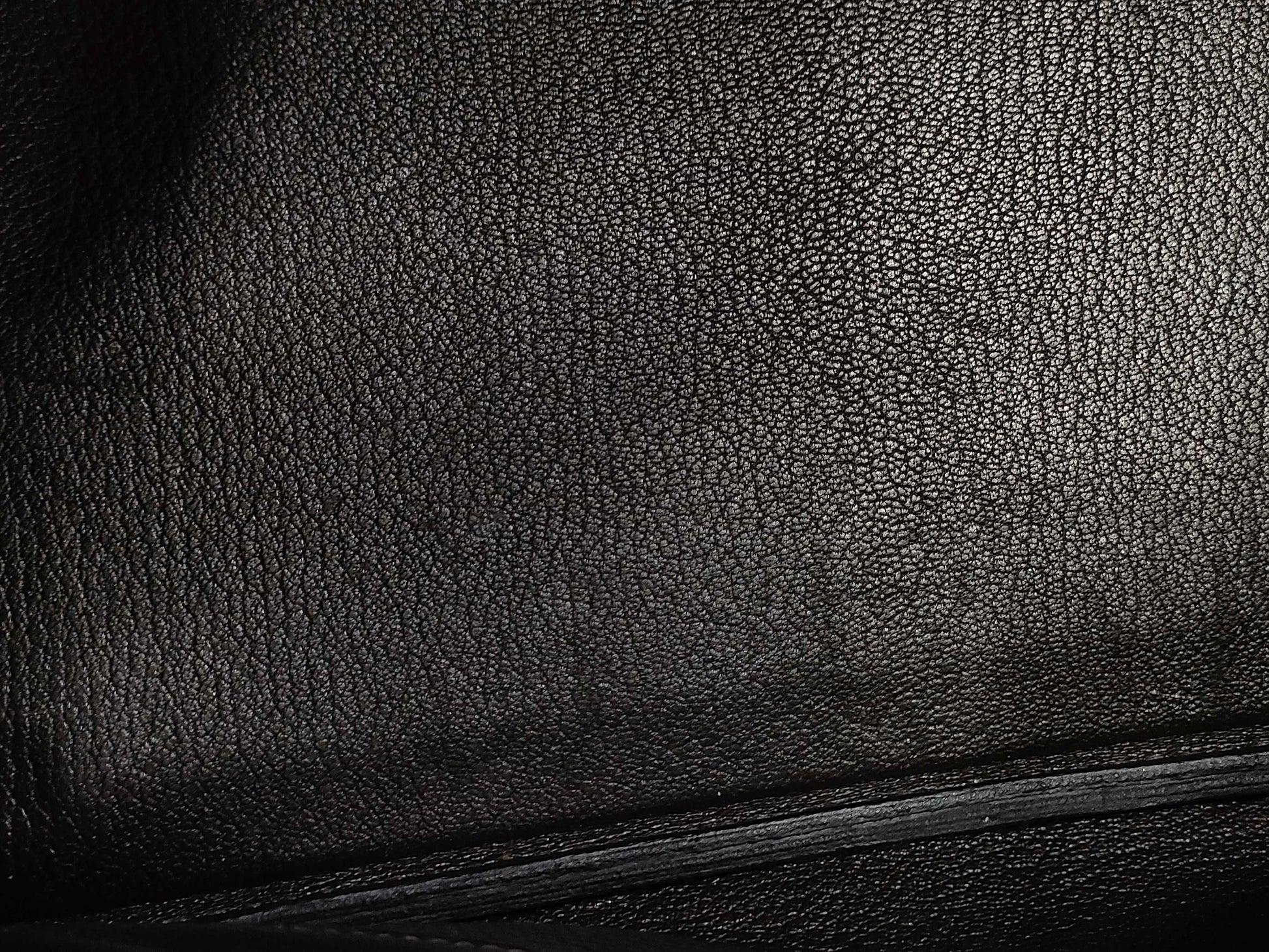 HERMES Birkin 35 □J Dark Brown Handbag