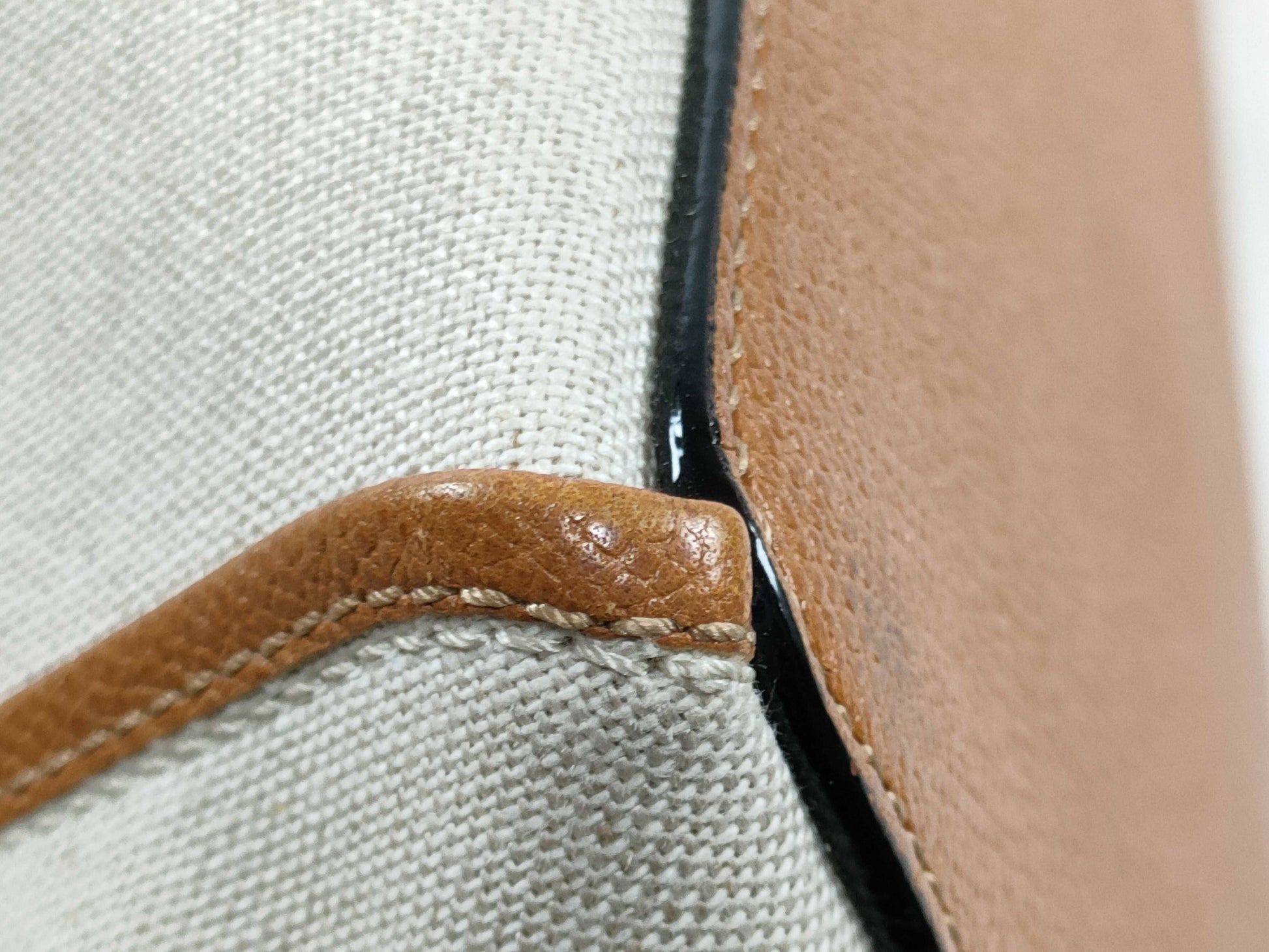 Valextra Canvas Tote Bag