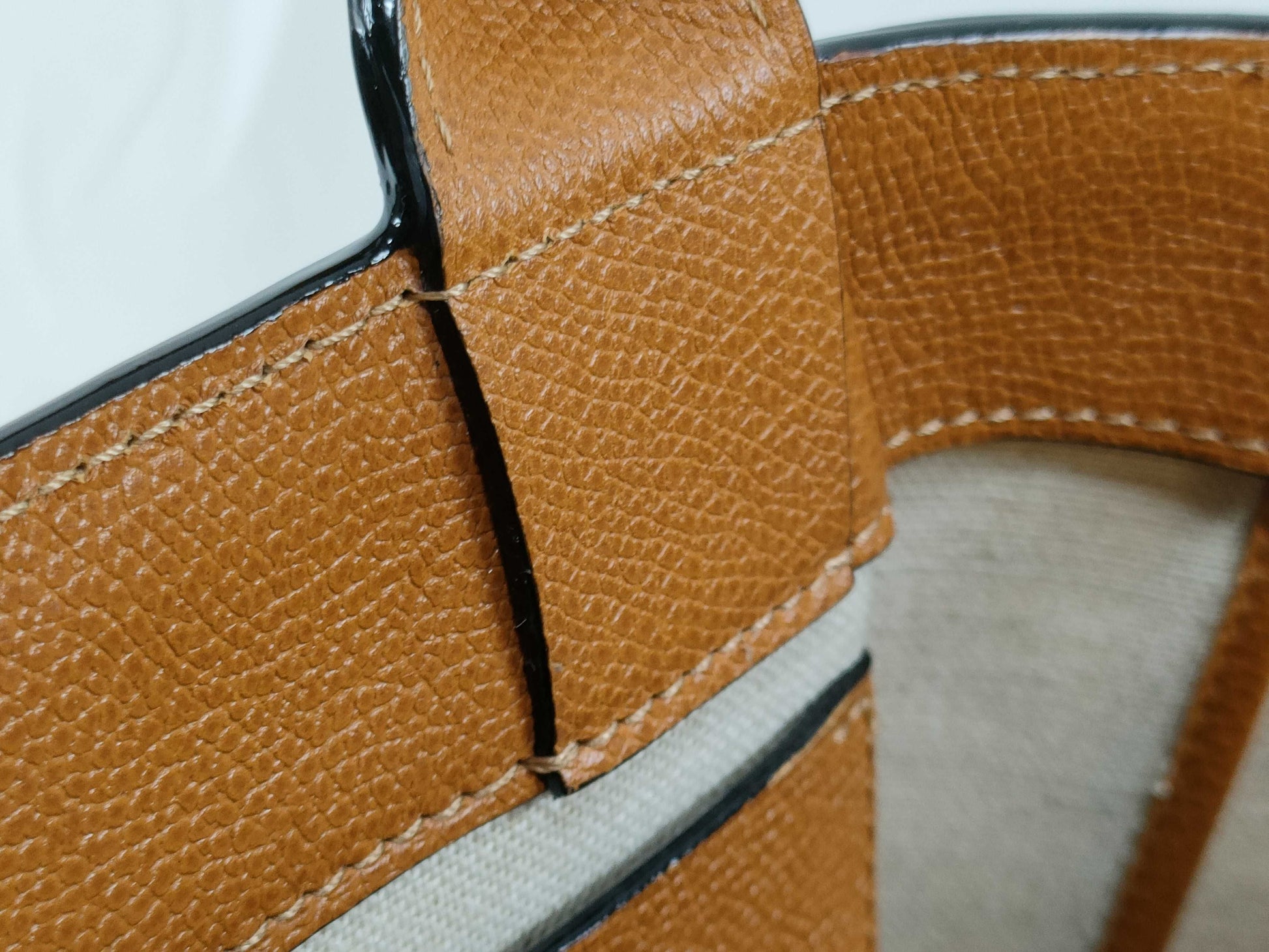 Valextra Canvas Tote Bag