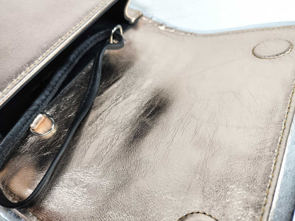 Pierre Hardy Alpha Mini Metallic Shoulder Bag
