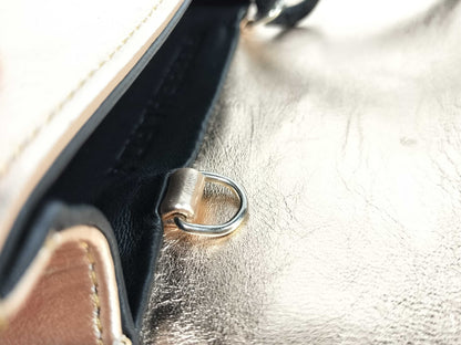 Pierre Hardy Alpha Mini Metallic Shoulder Bag