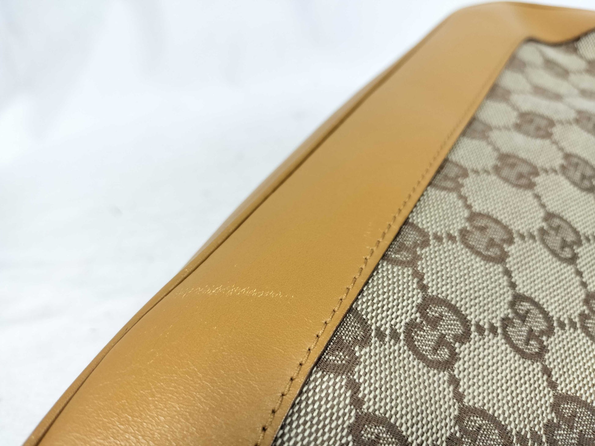 GUCCI Bamboo Tote Bag Shoulder Bag 002058