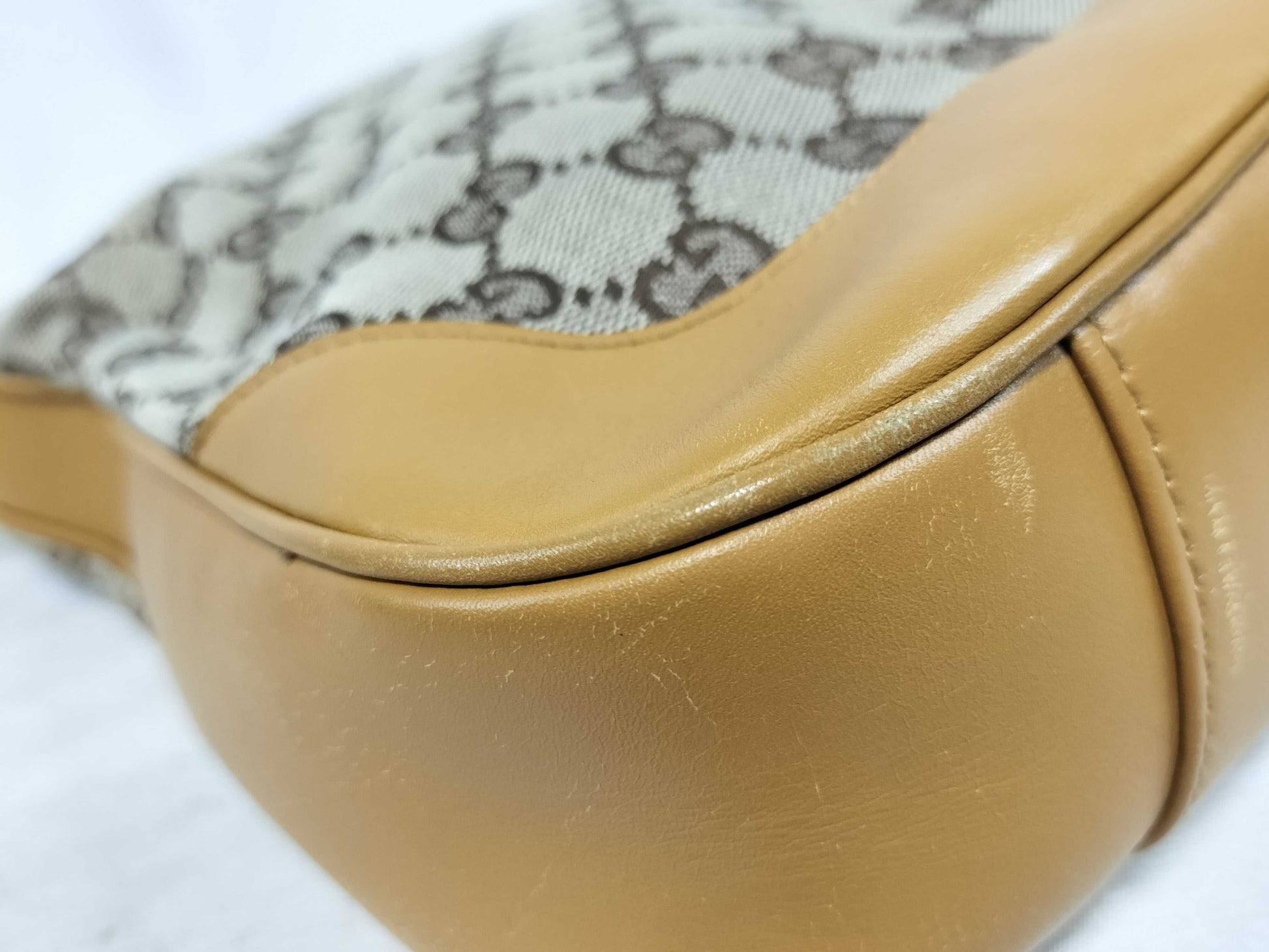 GUCCI Bamboo Tote Bag Shoulder Bag 002058