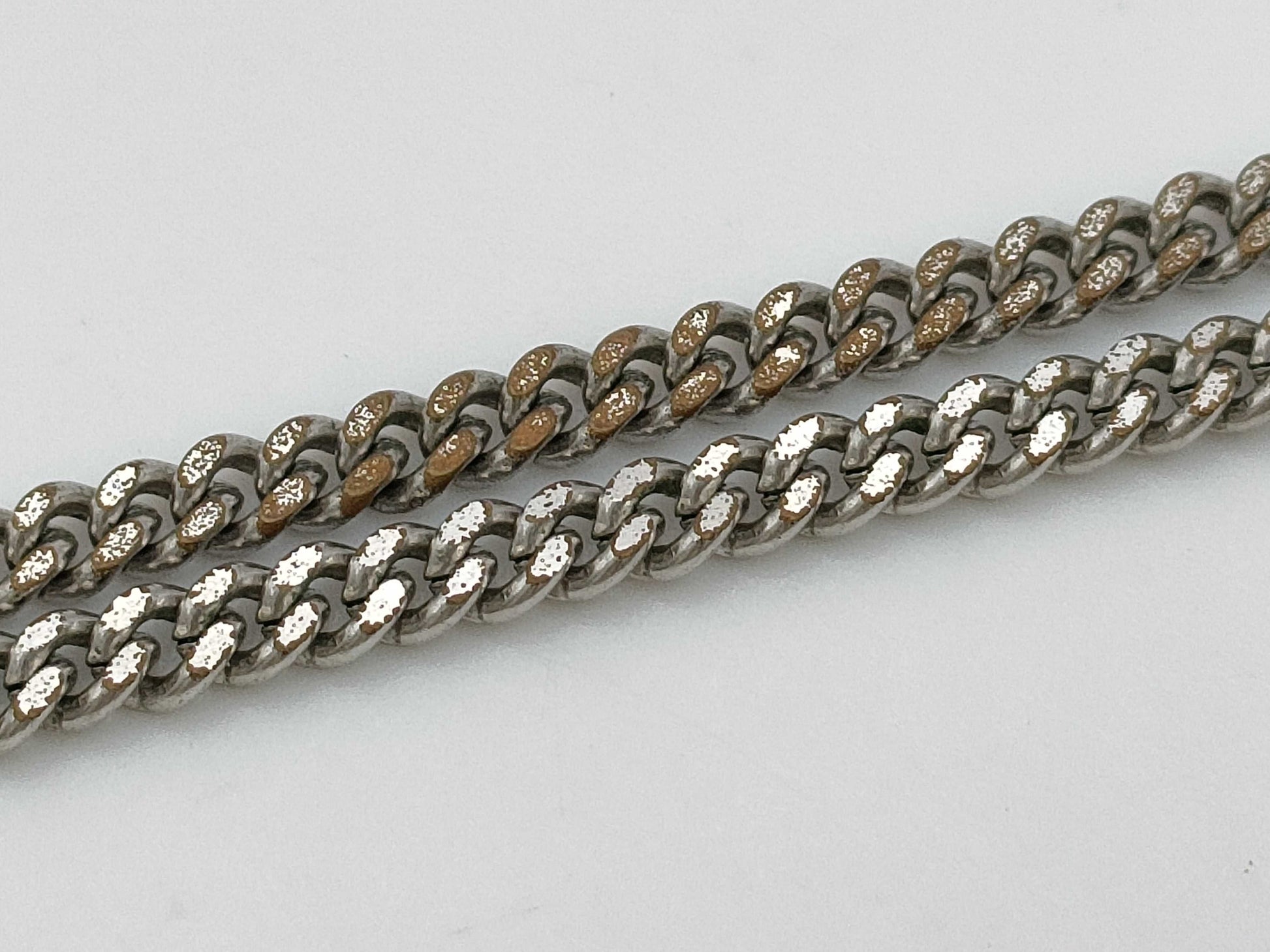 CHANEL 03A Coco Mark Clover Rhinestone Necklace