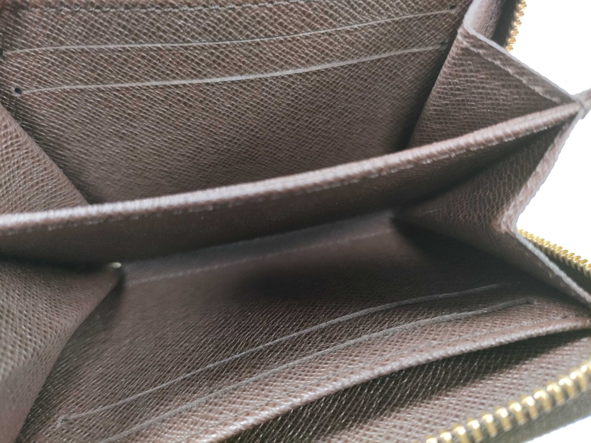 LOUIS VUITTON SR 0183 RFID Unverified Damier Louis Vuitton Zippy Coin Purse Damier Coin Case