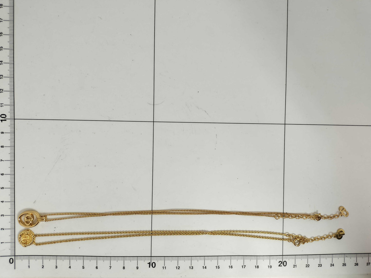 Dior CD Necklace x 2 Accessories Summary Accessories Summary 