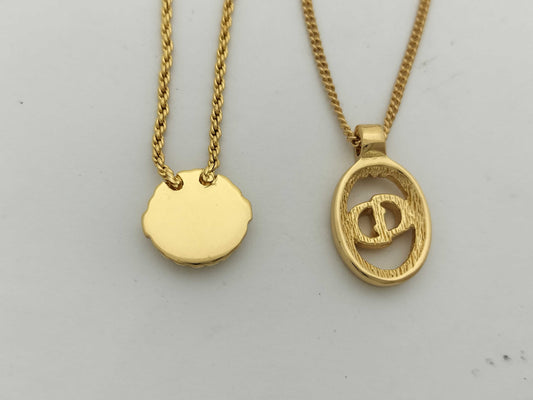 Dior CD Necklace x 2 Accessories Summary Accessories Summary 