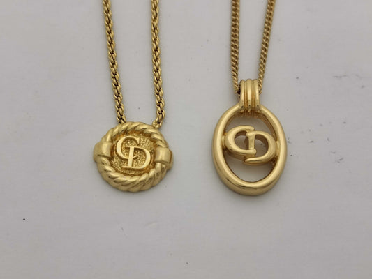 Dior CD Necklace x 2 Accessories Summary Accessories Summary 