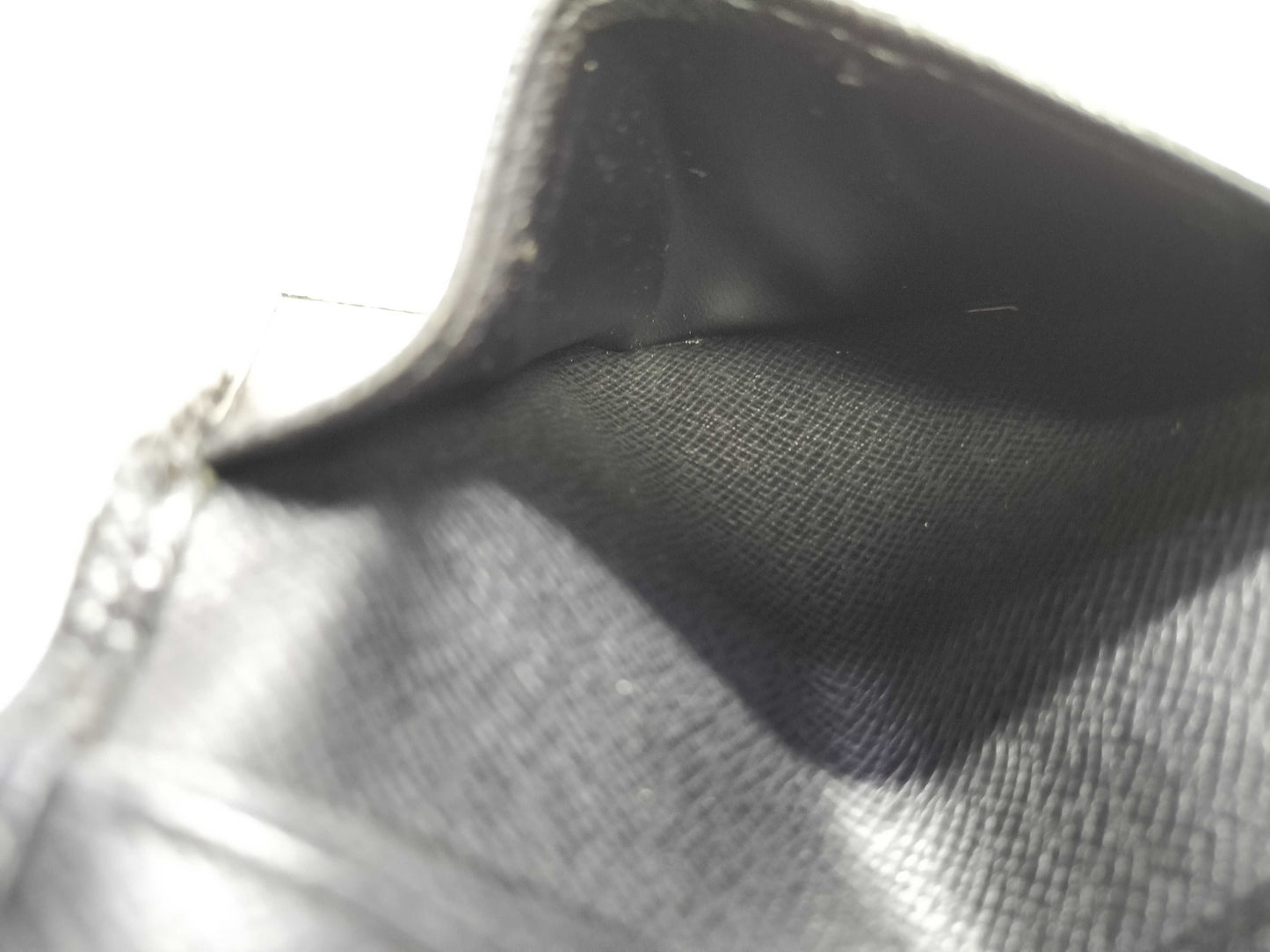 LOUIS VUITTON MI0036 Taiga LV Card Case, Card Case, Pass Case, Business Card Case