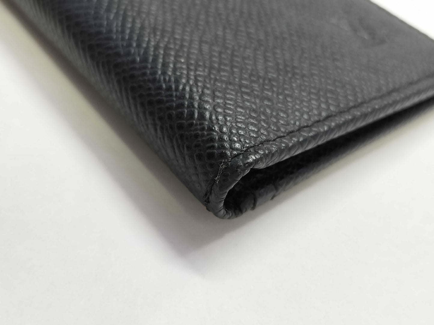 LOUIS VUITTON MI0036 Taiga LV Card Case, Card Case, Pass Case, Business Card Case