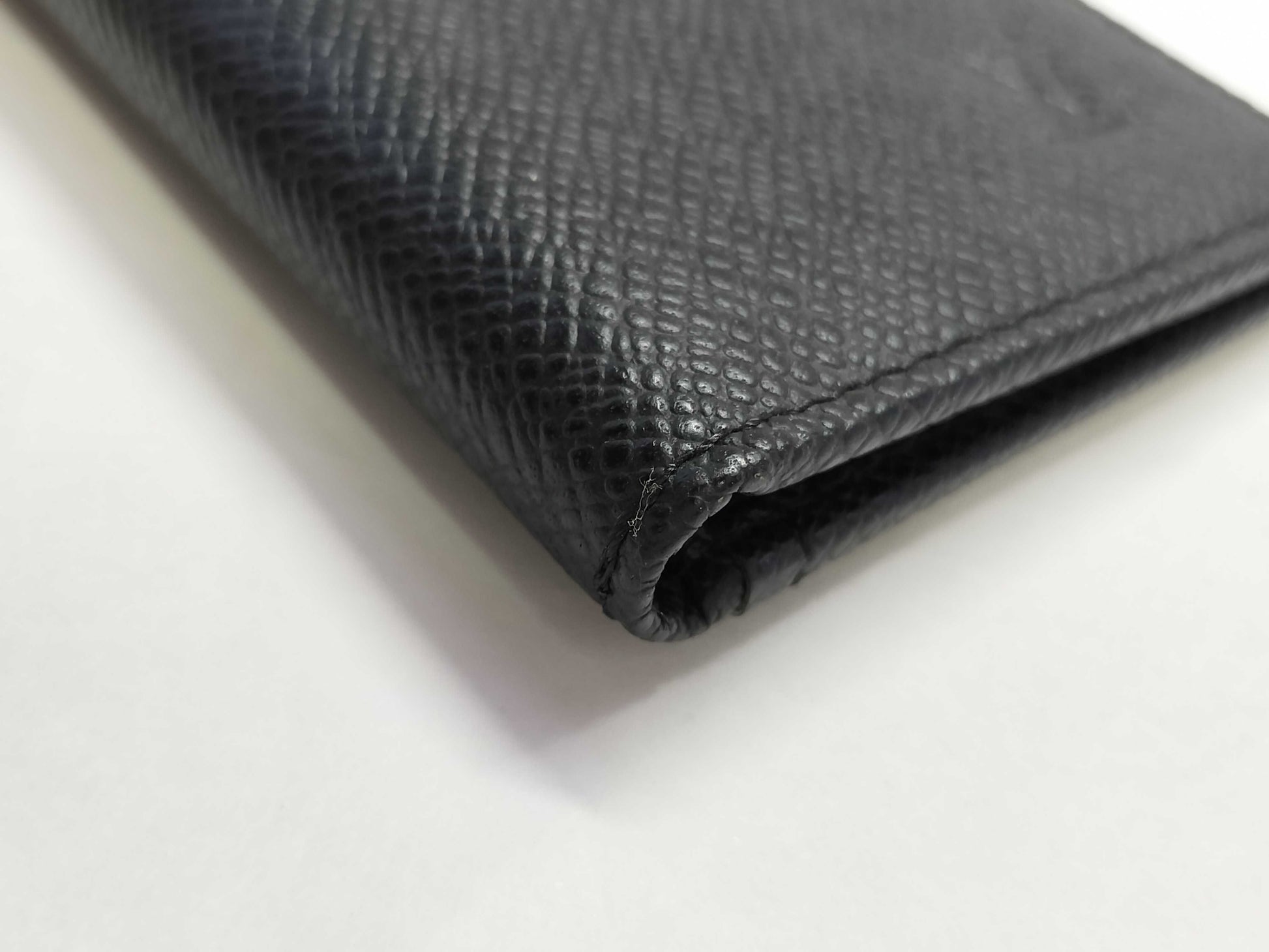 LOUIS VUITTON MI0036 Taiga LV Card Case, Card Case, Pass Case, Business Card Case