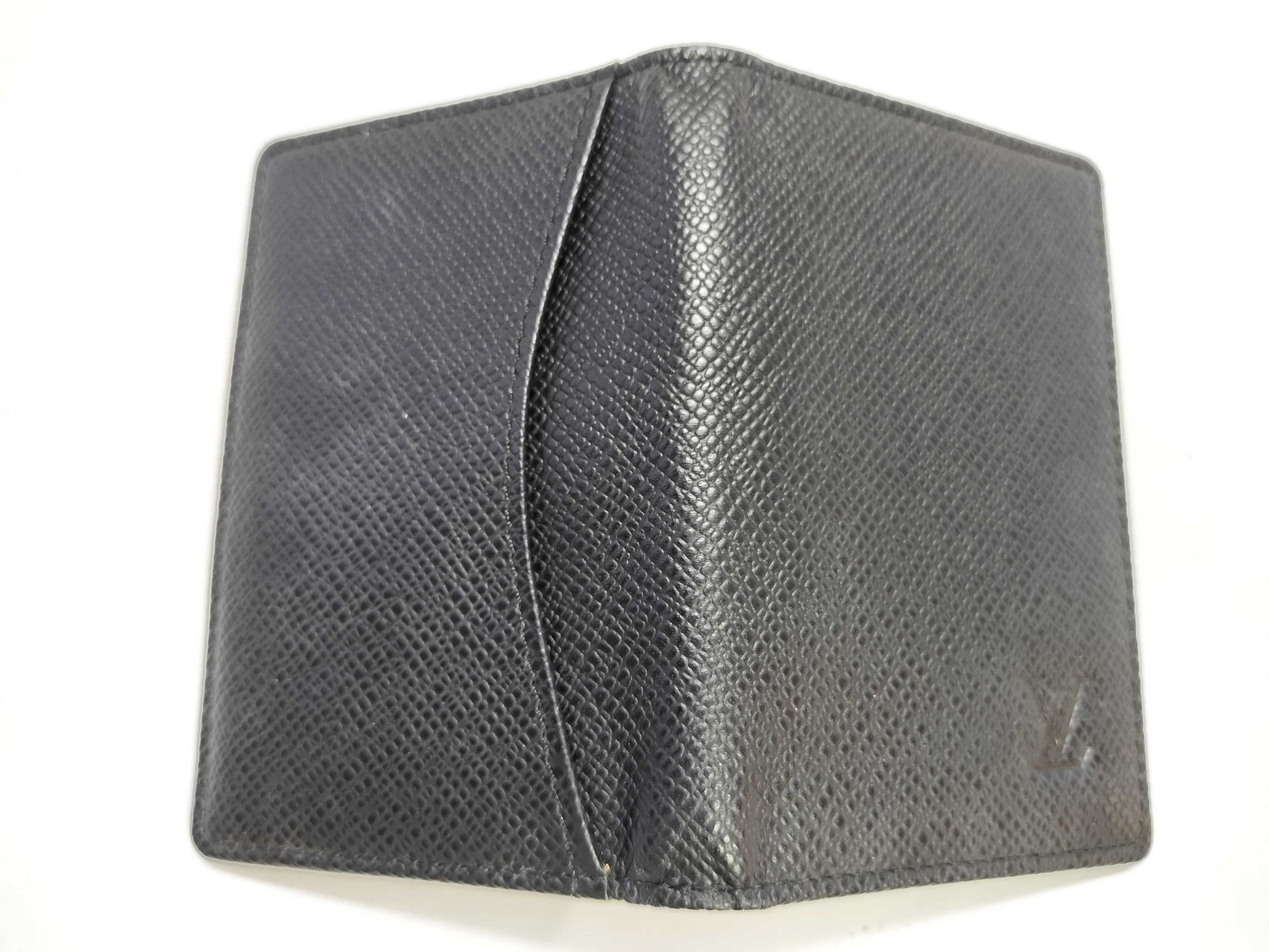 LOUIS VUITTON MI0036 Taiga LV Card Case, Card Case, Pass Case, Business Card Case