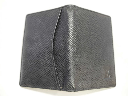 LOUIS VUITTON MI0036 Taiga LV Card Case, Card Case, Pass Case, Business Card Case