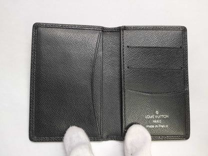 LOUIS VUITTON MI0036 Taiga LV Card Case, Card Case, Pass Case, Business Card Case