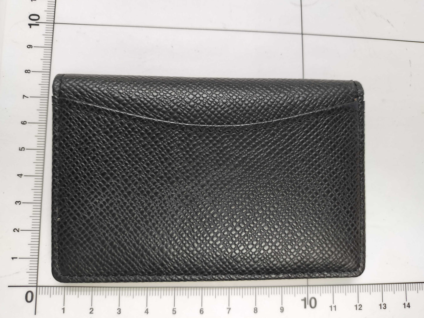 LOUIS VUITTON MI0036 Taiga LV Card Case, Card Case, Pass Case, Business Card Case