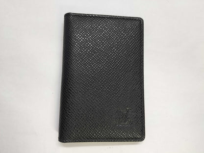 LOUIS VUITTON MI0036 Taiga LV Card Case, Card Case, Pass Case, Business Card Case