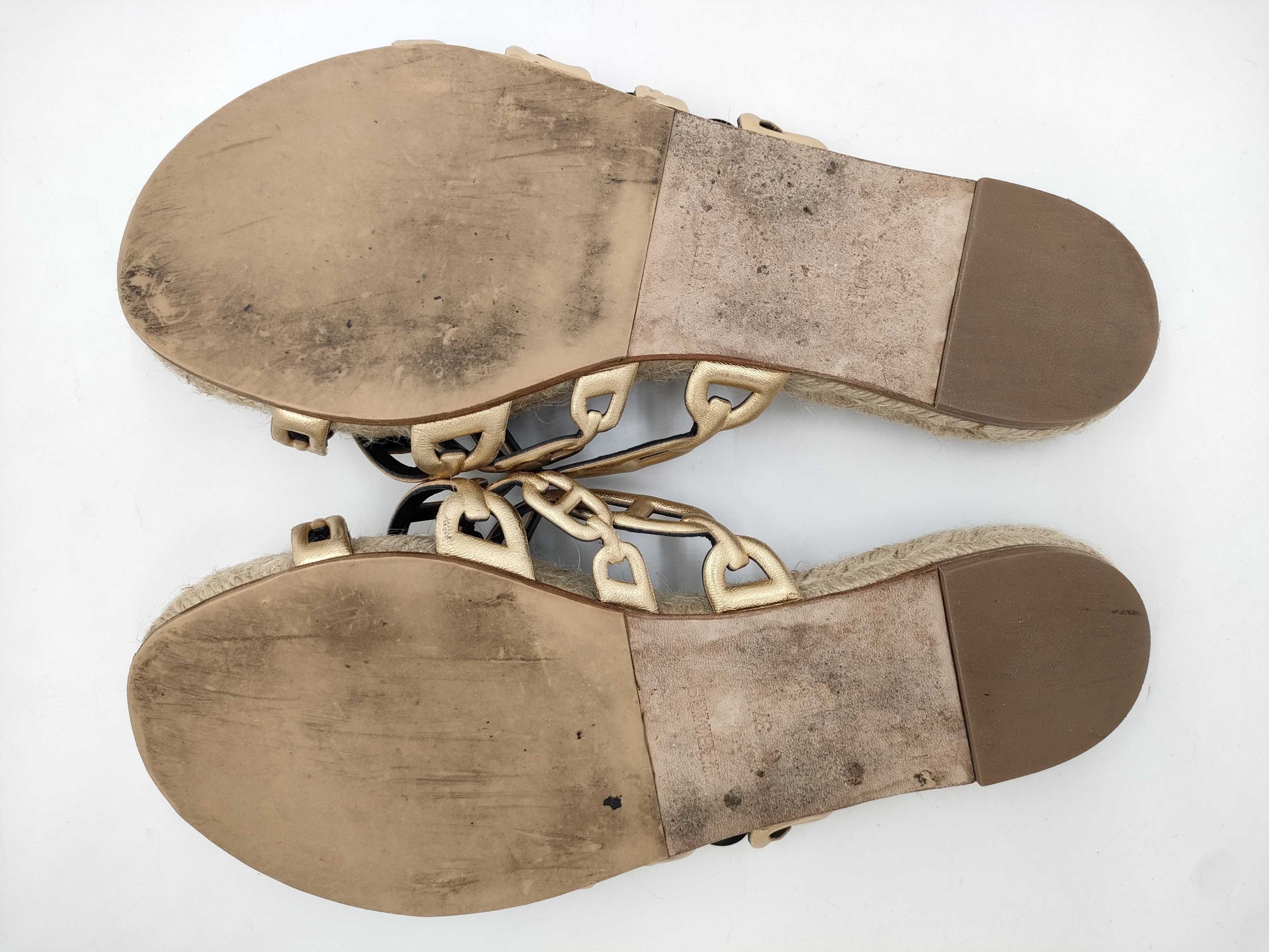 HERMES Chaine Sandals Size 37 Sandals