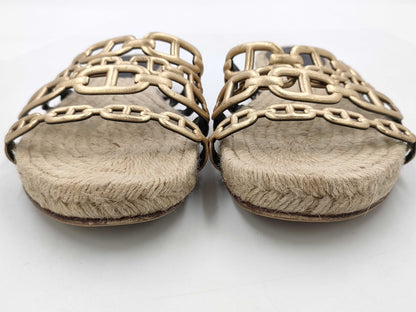 HERMES Chaine Sandals Size 37 Sandals