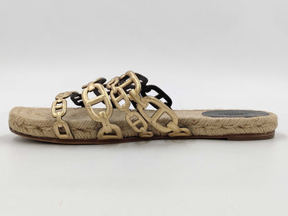 HERMES Chaine Sandals Size 37 Sandals