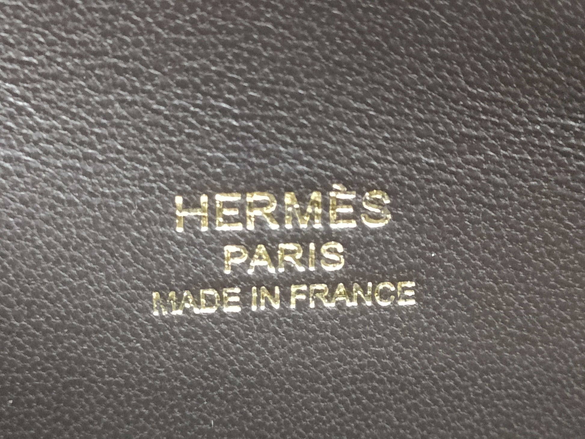 HERMES Bolide 1923 Mini Etoupe/Ecorse Evercolor Shoulder Bag with Gold Hardware and Double Stamp